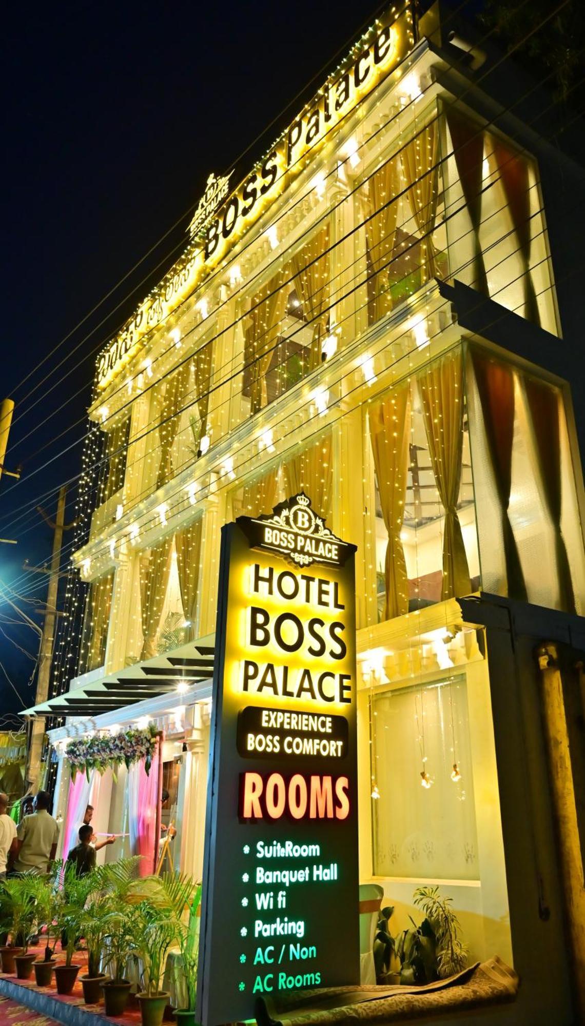 Hotel Boss Palace Mysore Bagian luar foto